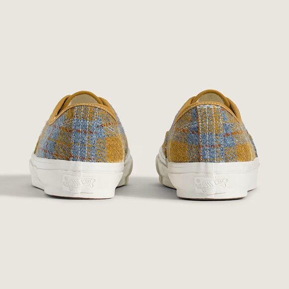 VANS PREMIUM Authentic Harris Tweed® VN000EBNJM9 TAN Men Shoes Size 12 NEW - Picture 11 of 13